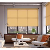 Store couleur unie beige