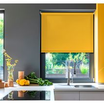Store enrouleur cuisine nuances de tournesol