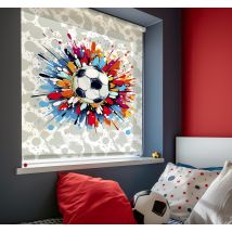 Store enrouleur football explosion