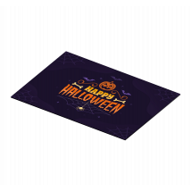 set de table joyeux halloween