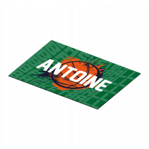 Set de table style basketball personnalisé