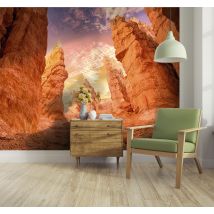 Papier peint rose canyon