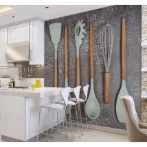 Papier peint pour cuisine Accessoires de cuisine