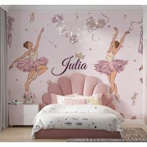 Tapisserie chambre ado ballet personnalisée