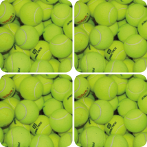 dessous de verre tres moderne Balle de tennis