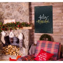 Póster decorativo Feliz Navidad