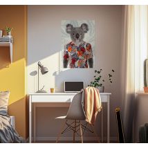 Poster chambre ado koala élégant