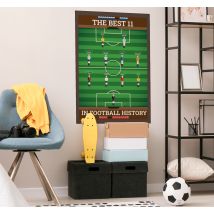 Poster les 11 meilleurs joueurs de foot pour chambre ado