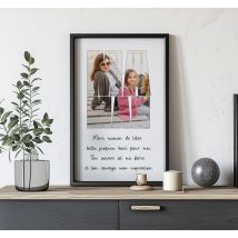 Affiche événement merci maman