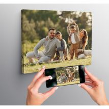 Toile personnalisée avec photo