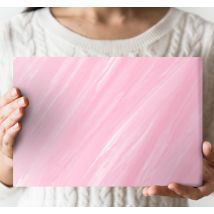 Tableau art tableau rose style kawaii
