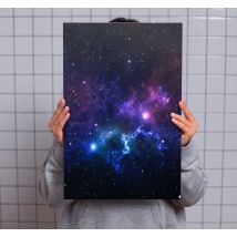 Tableau paysage Univers avec des milliers d'étoiles