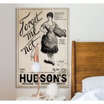 Tableau publicité vintage savon XIXème siècle