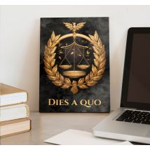 Tableau bureau Équilibre de la justice