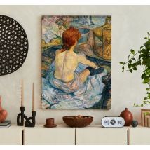 Tableau art la Toilette Toulouse-Lautrec