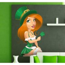 Sticker Saint Patrick