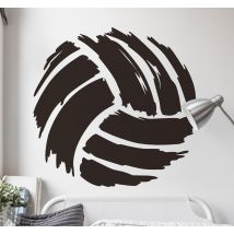sticker ballon volleyball