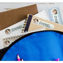 Autocollant personnalisable porte-nom personnalisé