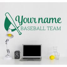 Sticker personnalisable équipe Baseball