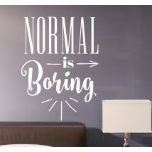 Sticker normal is boring
