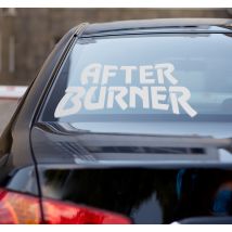 Sticker voiture after burner