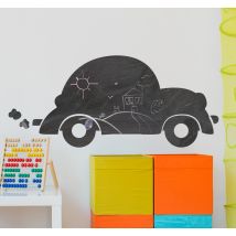 Sticker ardoise coccinelle