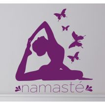 Sticker pose yoga