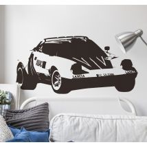 Sticker voiture rallye