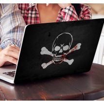 Sticker crâne pirate PC
