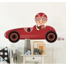 Vinilo infantil fórmula 1