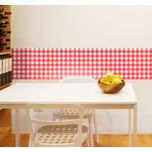 Sticker frise couleurs nappe