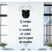 Sticker Proverbe du Temps