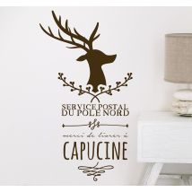 Sticker renne lettre