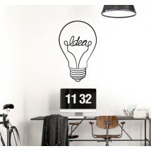 Sticker ampoule idées