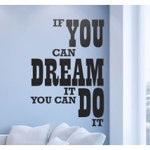 Sticker texte Walter Disney