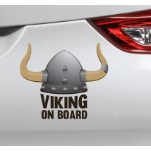 Autocollant bébé à bord viking