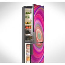 Sticker pour frigo avec effet