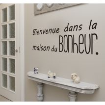 Sticker Maison Maison du Bonheur