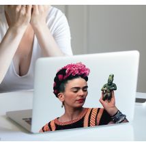 Sticker pour ordinateur portable photo Frida Kahlo
