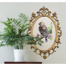 Autocollant miroir vintage classique