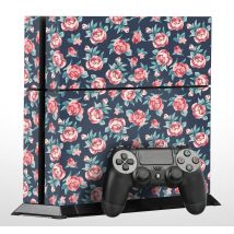 Sticker PS4 Texture de Roses pour PS4