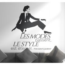 Sticker citation mode Yves Saint Laurent