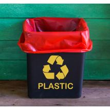 Autocollant Pictogramme recylage plastique