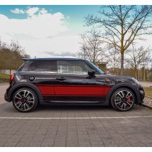 Sticker voiture bandes monochromes