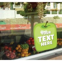 Sticker primeur pomme