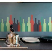 Sticker Entreprise Bouteilles de Vin