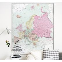 Sticker Maison Carte d'Europe des Années 90