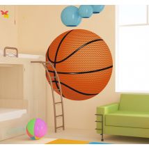 Sticker basket enfant balle de basket