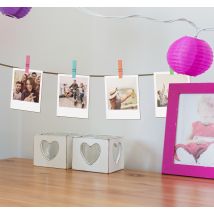 Sticker Mural Tirages Retro Polaroid