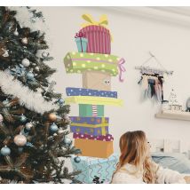 Sticker Entreprise Pile de Cadeaux